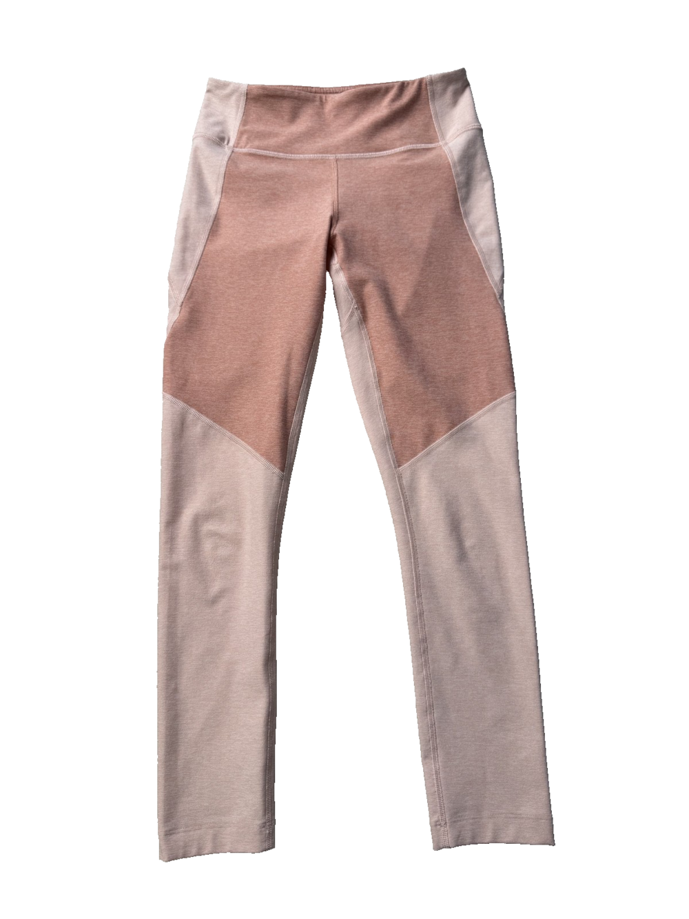 Outdoor Voices Leggings Womens XS Pink Colorblock High Rise Workout Yoga Pants
